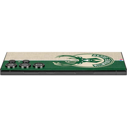NBA Milwaukee Bucks Split Canvas Galaxy Skins