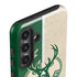 NBA Milwaukee Bucks Split Canvas Galaxy S25 Impact Case