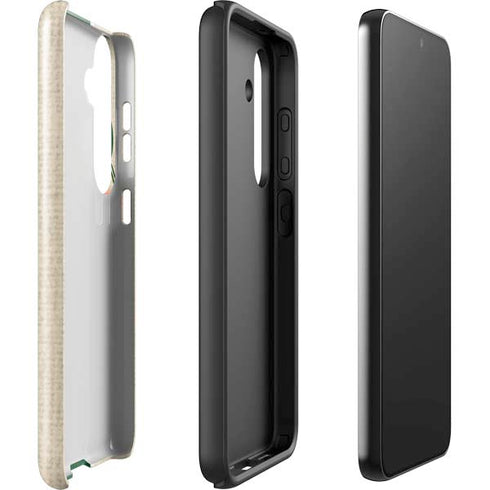 NBA Milwaukee Bucks Split Canvas Galaxy S25 Impact Case