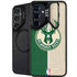NBA Milwaukee Bucks Split Canvas Galaxy S25 Kickstand Case