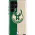 NBA Milwaukee Bucks Split Canvas Galaxy S25 Ultra Impact Case