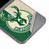 NBA Milwaukee Bucks Split Canvas Galaxy Z Flip6 Skin