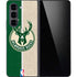 NBA Milwaukee Bucks Split Canvas Galaxy Z Fold5 5G Skin