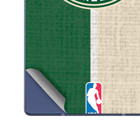 NBA Milwaukee Bucks Split Canvas Galaxy Z Fold6 Skin