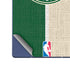 NBA Milwaukee Bucks Split Canvas Galaxy Z Fold6 Skin