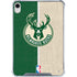 NBA Milwaukee Bucks Split Canvas iPad 11th Gen (2025) Clear Case