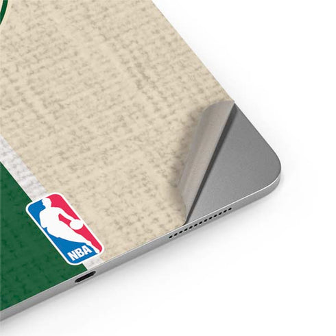 NBA Milwaukee Bucks Split Canvas Apple iPad Air Skin