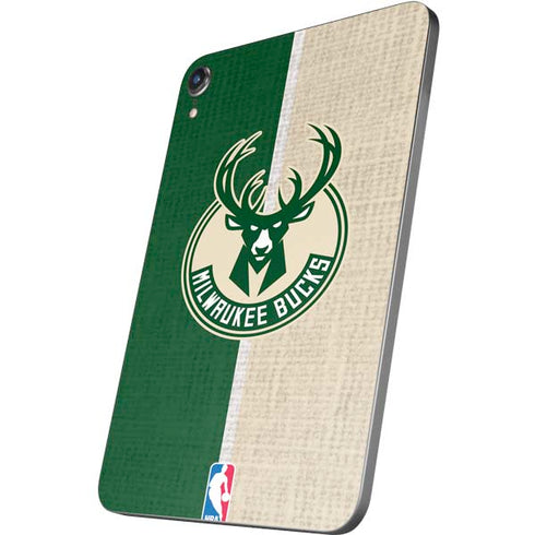 NBA Milwaukee Bucks Split Canvas Apple iPad Mini Skin