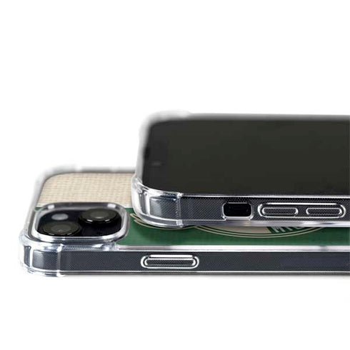 NBA Milwaukee Bucks Split Canvas iPhone 14 MagSafe Case