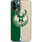 NBA Milwaukee Bucks Split Canvas iPhone 15 Pro Max Skin