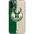 NBA Milwaukee Bucks Split Canvas iPhone 15 Pro Max Skin