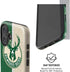 NBA Milwaukee Bucks Split Canvas iPhone 16 Magsafe Impact Case