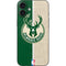 NBA Milwaukee Bucks Split Canvas iPhone 16 Plus Skin