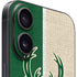 NBA Milwaukee Bucks Split Canvas iPhone 16 Plus Skin