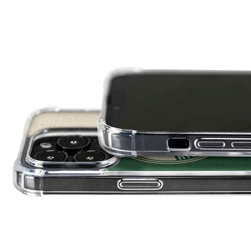 NBA Milwaukee Bucks Split Canvas iPhone 16 Pro MagSafe Case