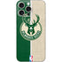 NBA Milwaukee Bucks Split Canvas iPhone 16 Pro Max Skin