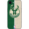 NBA Milwaukee Bucks Split Canvas iPhone 16e Skin