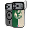 NBA Milwaukee Bucks Split Canvas iPhone 18 Pro Kickstand Case