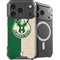 NBA Milwaukee Bucks Split Canvas iPhone 18 Pro Max MagSafe Case