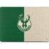 NBA Milwaukee Bucks Split Canvas Apple MacBook Pro 14-inch Skin