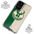 NBA Milwaukee Bucks Split Canvas Moto G Power 5G (2024) Clear Case