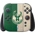 NBA Milwaukee Bucks Split Canvas Nintendo Switch 2 (2025) with Joy-Con Skin