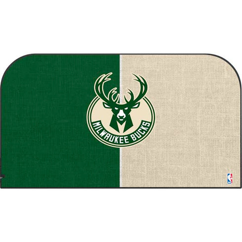 NBA Milwaukee Bucks Split Canvas Nintendo Switch 2 (2025) with Joy-Con Skin