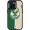 NBA Milwaukee Bucks Split Canvas Otterbox Defender iPhone Skin
