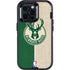 NBA Milwaukee Bucks Split Canvas Otterbox Defender iPhone Skin