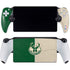 NBA Milwaukee Bucks Split Canvas PlayStation Portal Remote Player Skin