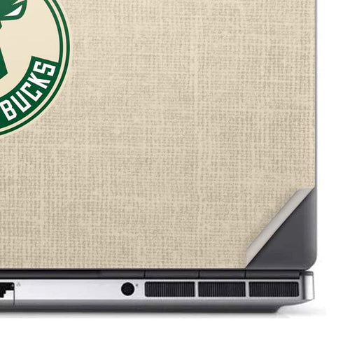 NBA Milwaukee Bucks Split Canvas Dell Precision Skin