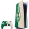NBA Milwaukee Bucks Split Canvas PlayStation PS5 Skins