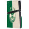 NBA Milwaukee Bucks Split Canvas PS5 Pro Disk Console Skin