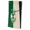 NBA Milwaukee Bucks Split Canvas PS5 Slim Digital Edition Console Skin