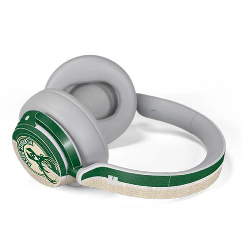 NBA Milwaukee Bucks Split Canvas Surface Headphones Skin