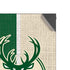 NBA Milwaukee Bucks Split Canvas XBox Series X Digital Edition Console Skin