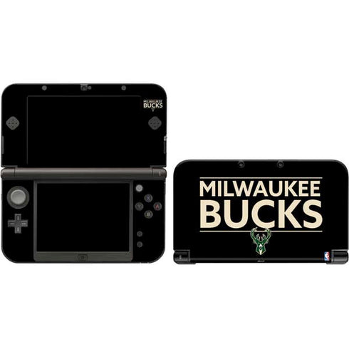 NBA Milwaukee Bucks Standard - Black Nintendo Skins