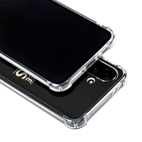 NBA Milwaukee Bucks Standard - Black Galaxy A36 5G Clear Case