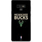 NBA Milwaukee Bucks Standard - Black Galaxy Note 9 Skin