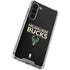 NBA Milwaukee Bucks Standard - Black Galaxy S24 FE Clear Case