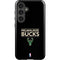 NBA Milwaukee Bucks Standard - Black Galaxy S25 Impact Case