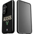 NBA Milwaukee Bucks Standard - Black Galaxy S25 Impact Case