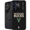 NBA Milwaukee Bucks Standard - Black Galaxy S24 Plus Kickstand Case