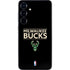 NBA Milwaukee Bucks Standard - Black Galaxy S25 Plus Skin