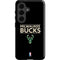 NBA Milwaukee Bucks Standard - Black Galaxy S26 Impact Case