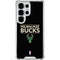 NBA Milwaukee Bucks Standard - Black Galaxy S26 Ultra Clear Case