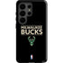 NBA Milwaukee Bucks Standard - Black Galaxy S26 Ultra Impact Case