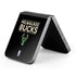 NBA Milwaukee Bucks Standard - Black Galaxy Z Flip6 Skin