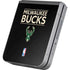 NBA Milwaukee Bucks Standard - Black Galaxy Z Flip6 Skin