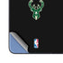 NBA Milwaukee Bucks Standard - Black Galaxy Z Fold5 5G Skin